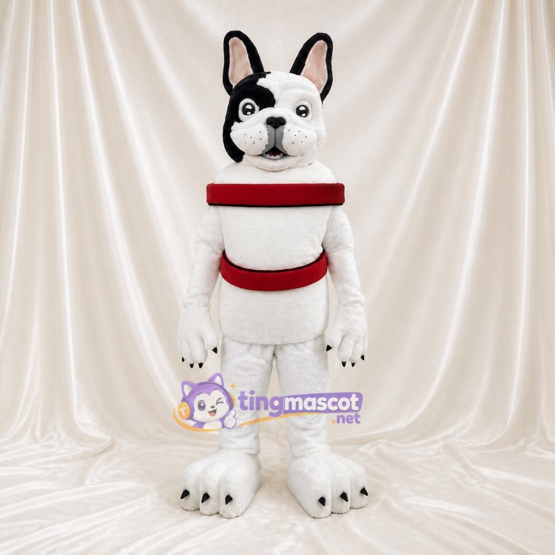 Terrier Dog Mascot Costume Full Body for Adults School Events