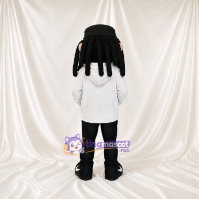Hoodie Boy Mascot Costume Full Body for Adults School Events
