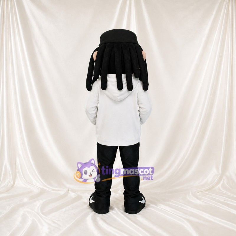 Hoodie Boy Mascot Costume Full Body for Adults School Events