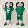 Bélier Athlète Gris Costume de mascotte intégral pour adultes Événements sportifs