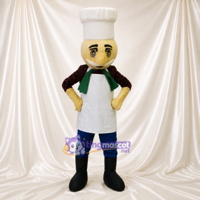 Chef Mascot Costume Full Body for Adults School Events