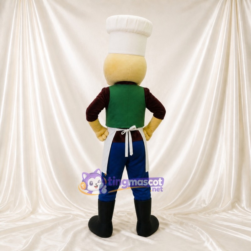 Chef Mascot Costume Full Body for Adults School Events