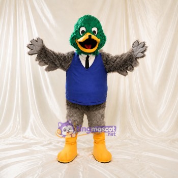 Canard Gris Costume de mascotte intégral pour adultes Événements scolaires