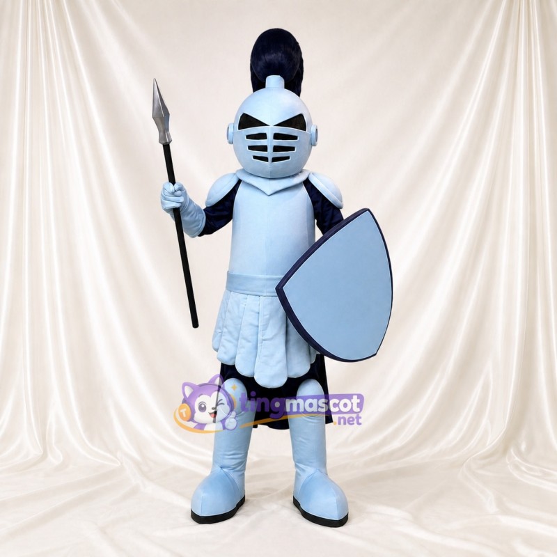 Knight Mascot Costume Full Body for Adults School Events