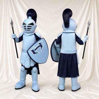 Chevalier Costume de mascotte intégral pour adultes Événements scolaires