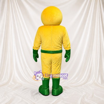Smiley Hero Mascot Costume Full Body for Adults School Events