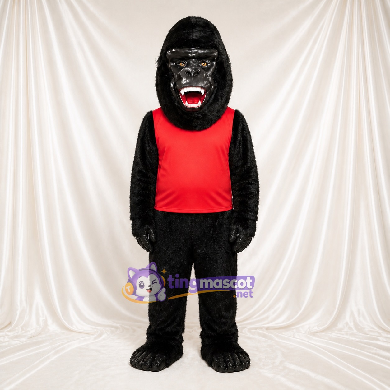 Gorilla Maskottchenkostüm Ganzkörper für Erwachsene Schulveranstaltungen Gorilla Maskottchenkostüm Ganzkörper für Erwachsene Schulveranstaltungen