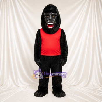 Gorilla Mascot Costume Full Body for Adults School Events