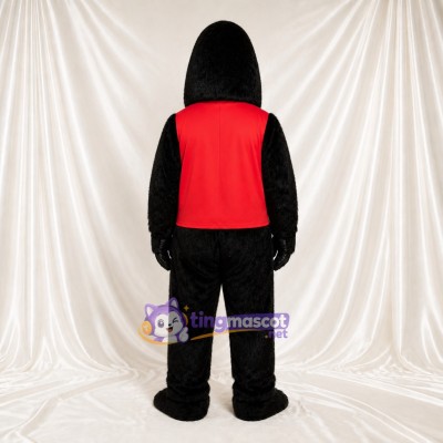Gorilla Mascot Costume Full Body for Adults School Events