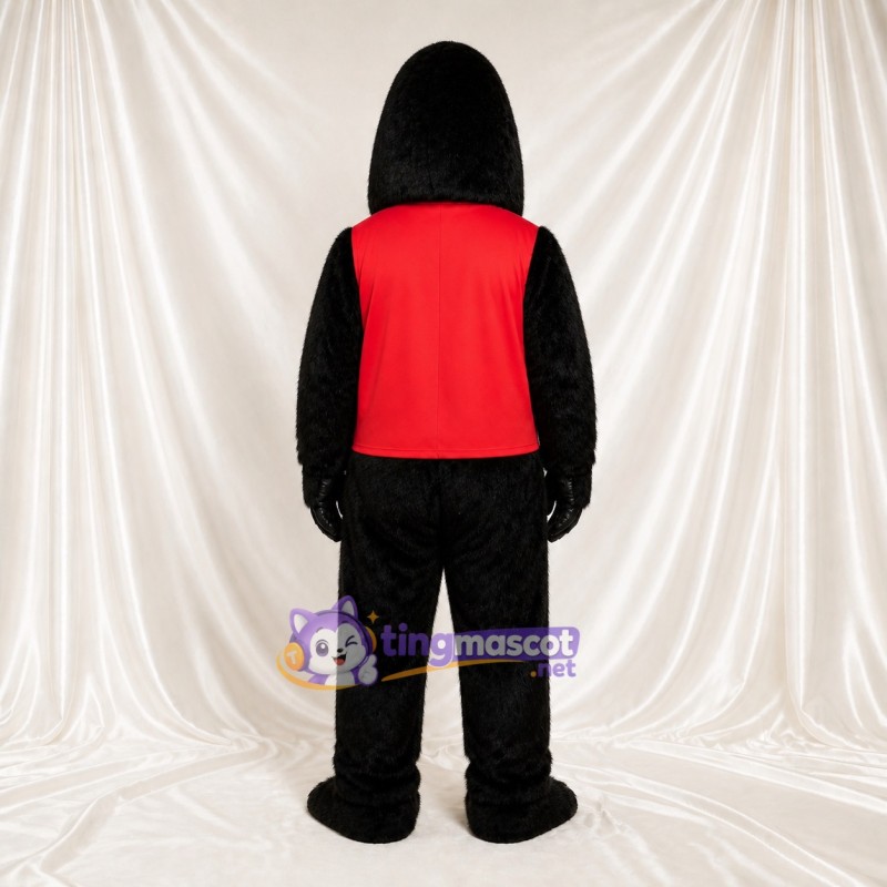 Gorilla Mascot Costume Full Body for Adults School Events