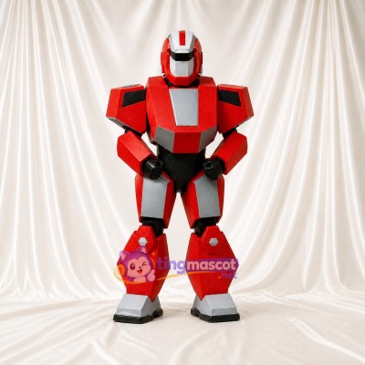 Armored Robot Mascot Costume Full Body for Adults School Events