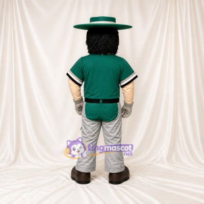 Rancher Mascot Costume Full Body for Adults School Events