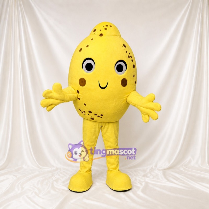 Lemon Mascot Costume Full Body for Adults Trade Shows