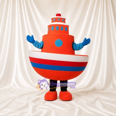 Remorqueur Costume de mascotte intégral pour adultes Salons professionnels