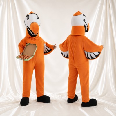 Toucan Chef Mascot Costume Full Body for Adults School Events