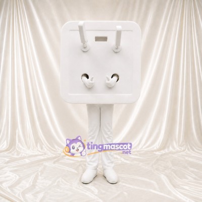 Electrical Outlet Mascot Costume Full Body for Adults Trade Shows