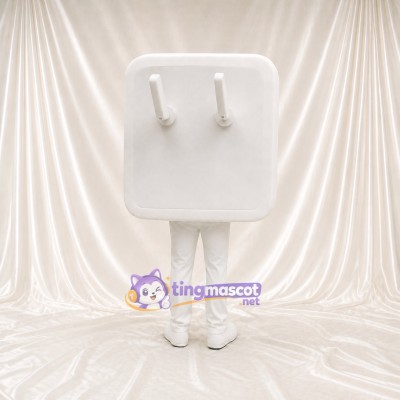 Electrical Outlet Mascot Costume Full Body for Adults Trade Shows
