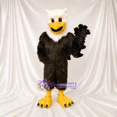 Bald Eagle Mascot Costume Full Body for Adults School Events