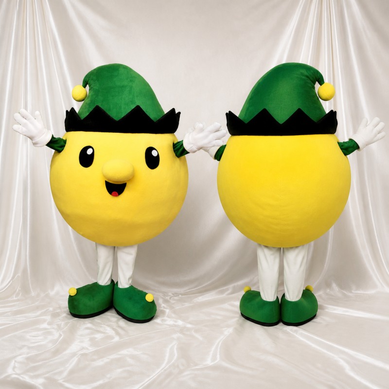 Ornament Elf Mascot Costume Full Body for Adults School Events