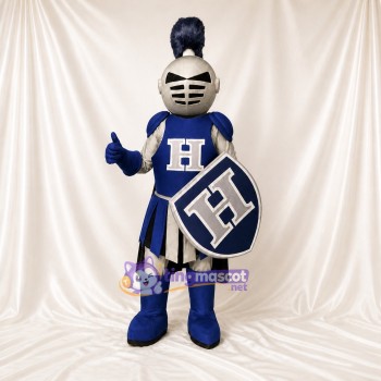 Chevalier détaillé à thème Costume de mascotte intégral pour adultes Événements scolaires