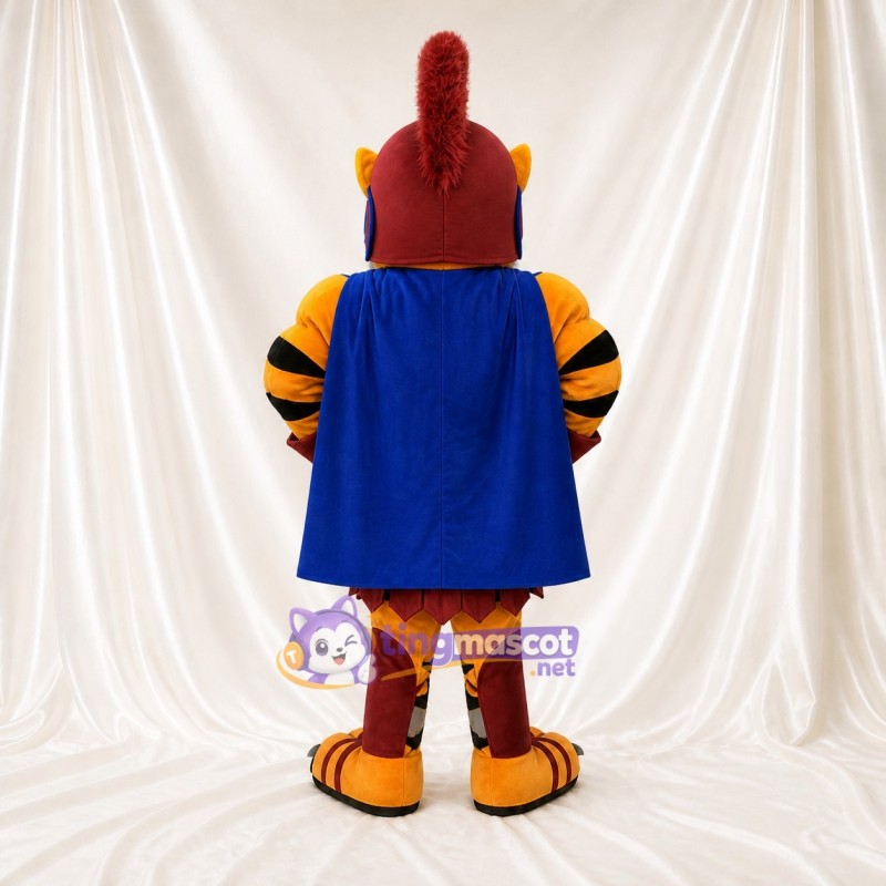 Tiger Gladiator Mascot Costume Full Body for Adults School Events