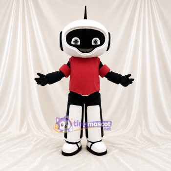 Robot Blanc Costume de mascotte intégral pour adultes Événements scolaires