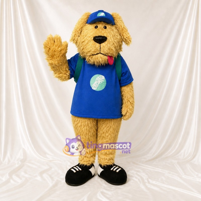Dog Student Mascot Costume Full Body for Adults School Events
