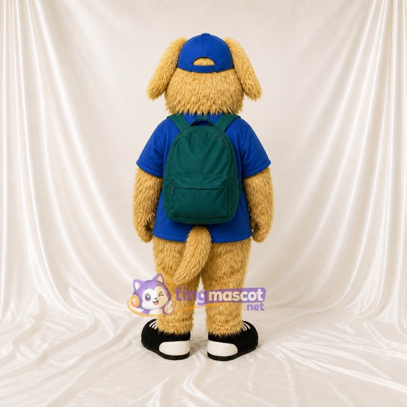 Dog Student Mascot Costume Full Body for Adults School Events