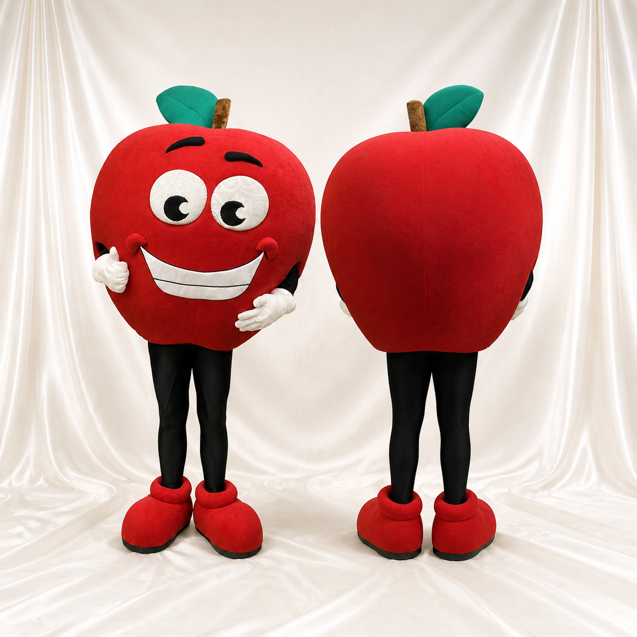 Apple Mascot Costume Full Body for Adults Trade Shows Apple Mascot Costume Full Body for Adults Trade Shows