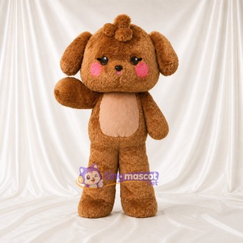 Chiot Costume de mascotte intégral pour adultes Événements scolaires
