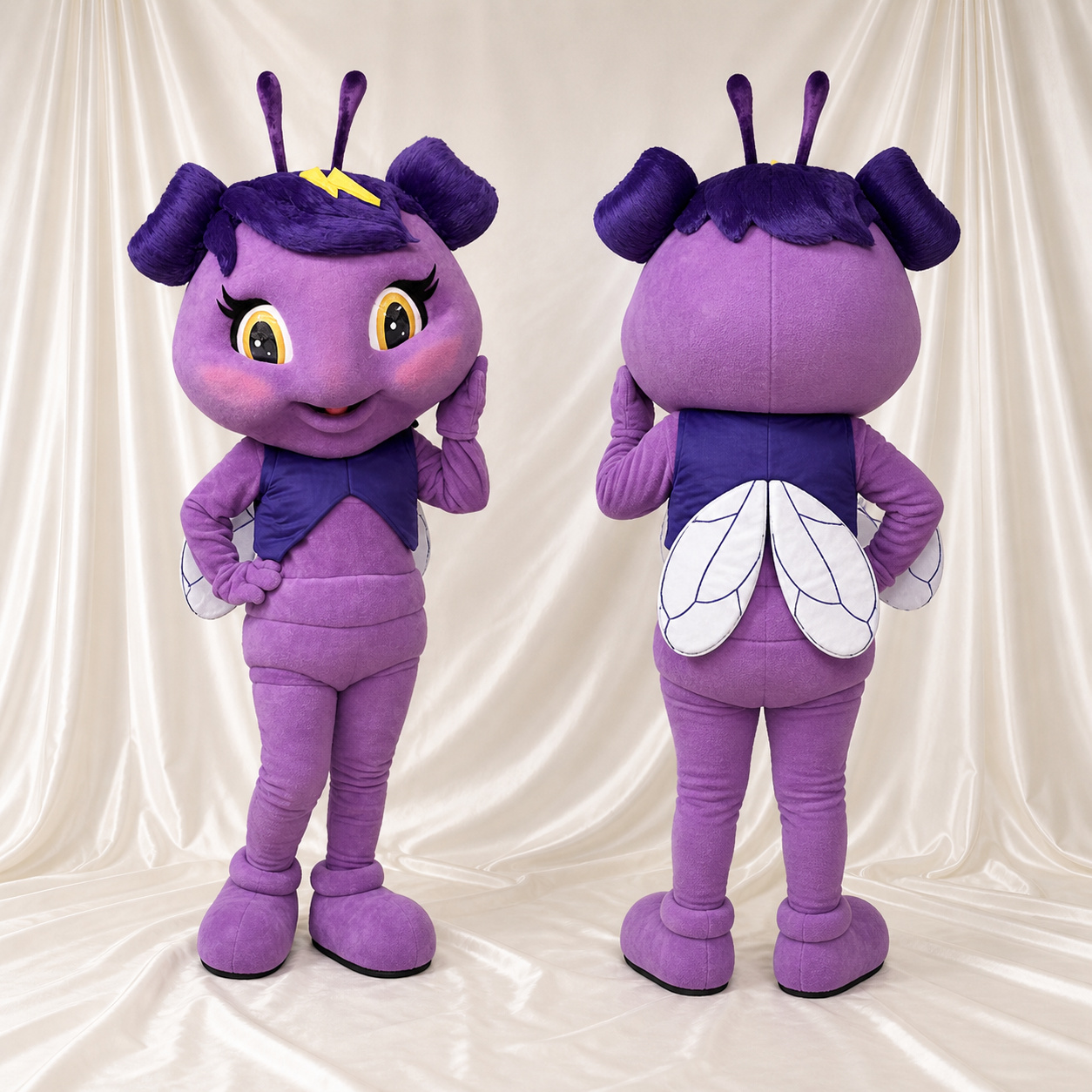Butterfly Mascot Costume Full Body for Adults School Events Butterfly Mascot Costume Full Body for Adults School Events