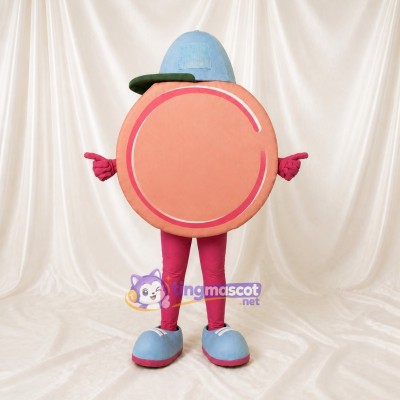 Affichage Rond Costume de mascotte intégral pour adultes Salons professionnels