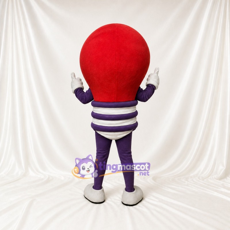Light Bulb Mascot Costume Full Body for Adults Events