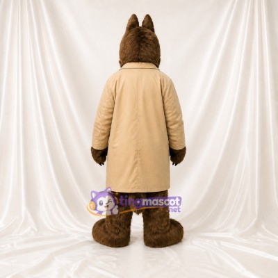 Dog Scientist Mascot Costume Full Body for Adults School Events