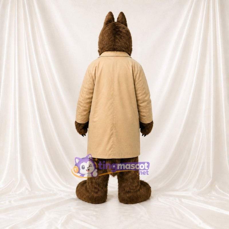 Dog Scientist Mascot Costume Full Body for Adults School Events