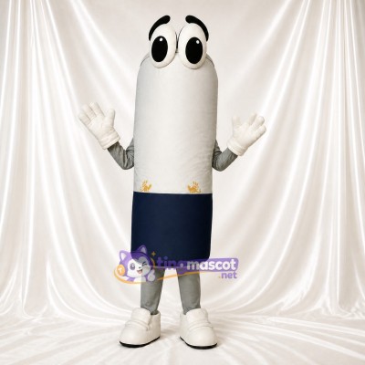Display Cylinder Mascot Costume Full Body for Adults Trade Shows