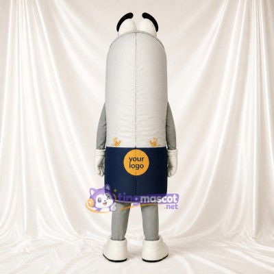 Display Cylinder Mascot Costume Full Body for Adults Trade Shows