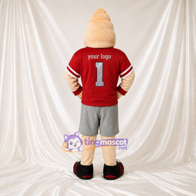 Athlète de crème glacée Costume de mascotte intégral pour adultes Événements sportifs