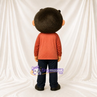 Detailed Themed Boy Character Mascot Costume Full Body for Adults School Events
