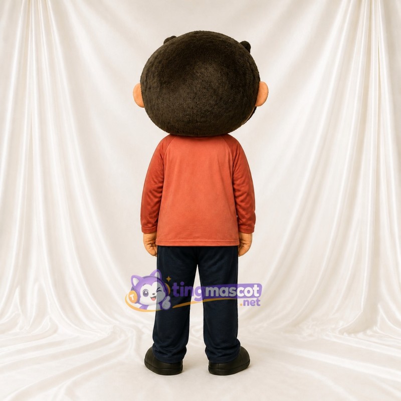 Detailed Themed Boy Character Mascot Costume Full Body for Adults School Events
