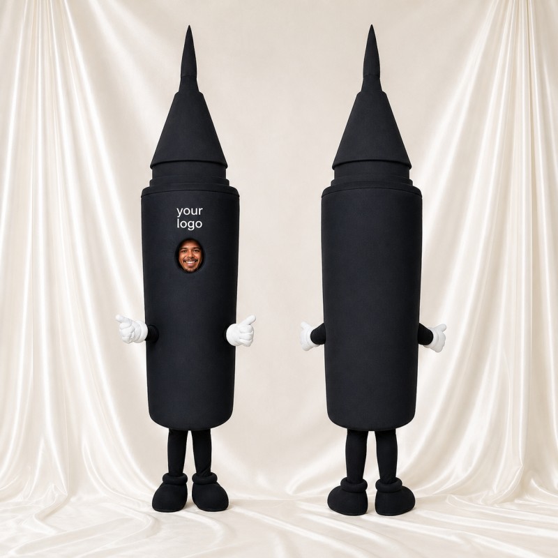 Crayon Mascot Costume Full Body for Adults Trade Shows