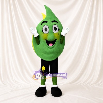 Leaf Mascot Costume Full Body for Adults Trade Shows