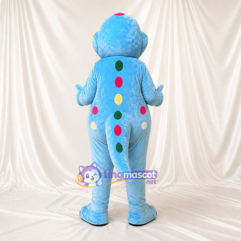 Spotted Dinosaur Mascot Costume Full Body for Adults School Events