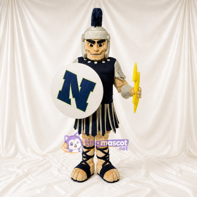 Gladiator Mascot Costume Full Body for Adults School Events