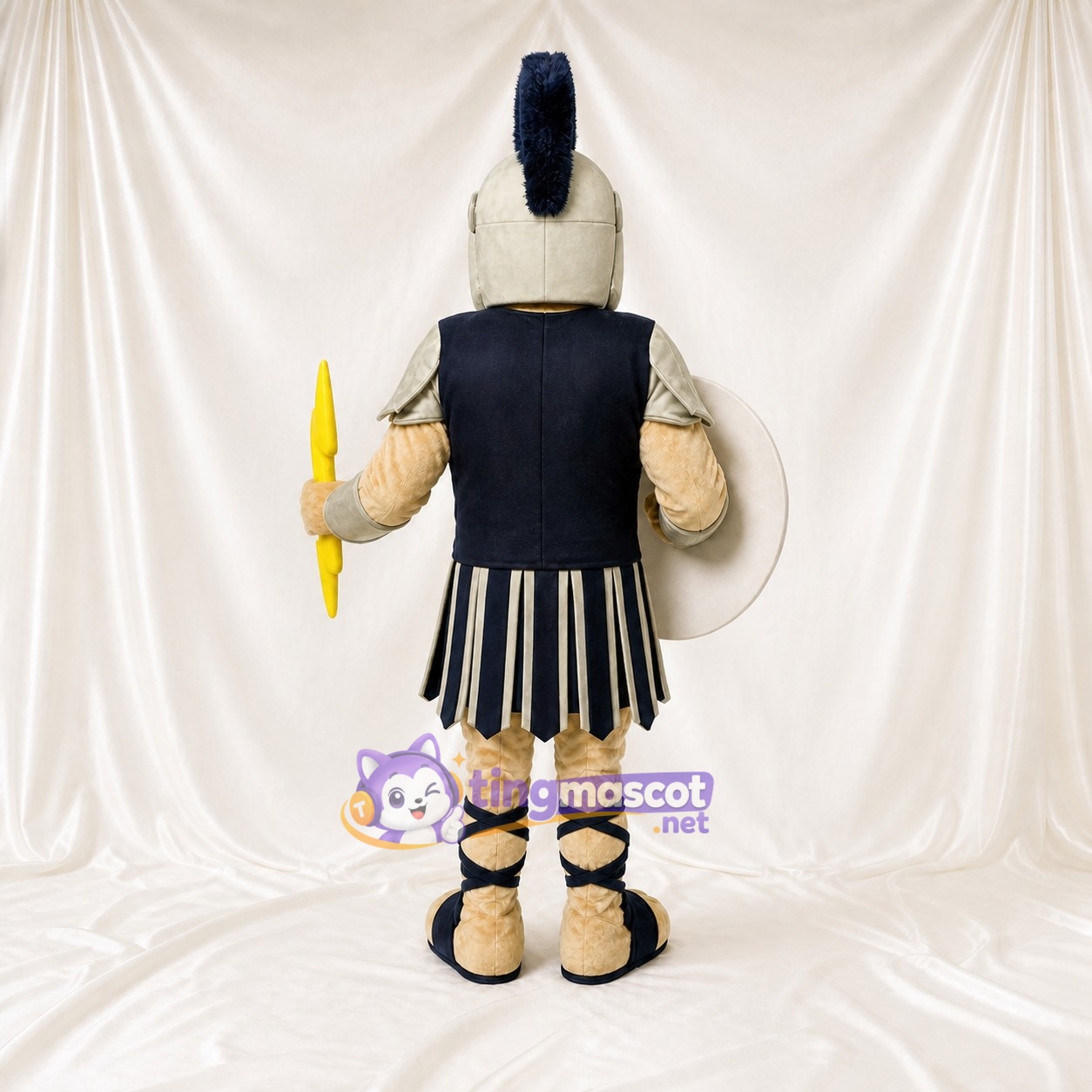 Gladiator Mascot Costume Full Body for Adults School Events Gladiator Mascot Costume Full Body for Adults School Events