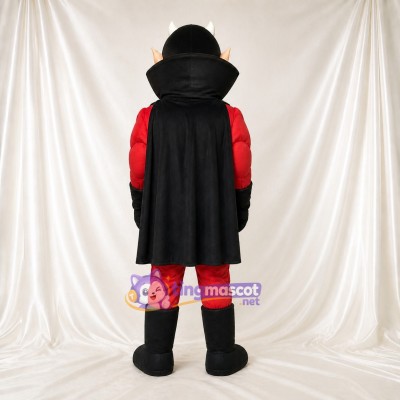 Devil Hero Mascot Costume Full Body for Adults School Events