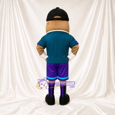 Human Athlete Mascot Costume Full Body for Adults Sports Events