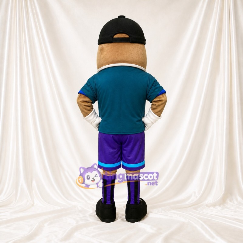 Human Athlete Mascot Costume Full Body for Adults Sports Events
