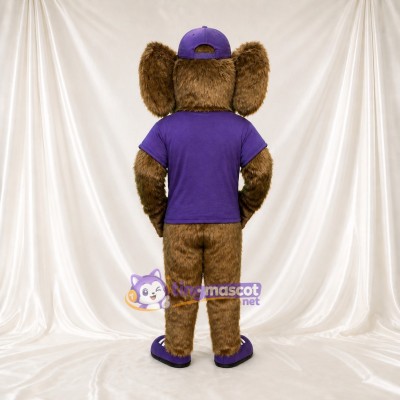 Elephant Mascot Costume Full Body for Adults School Events