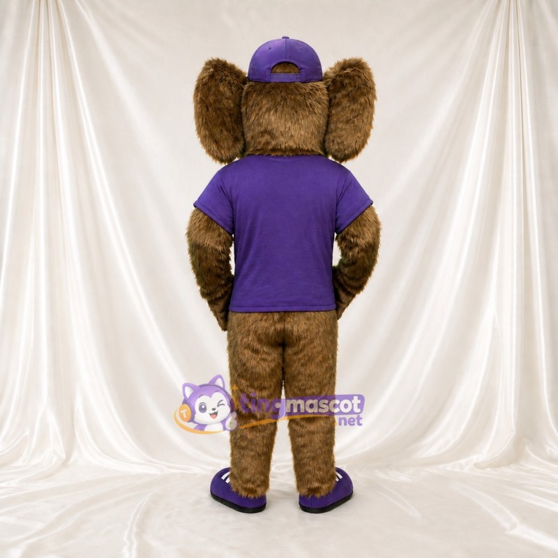 Elephant Mascot Costume Full Body for Adults School Events